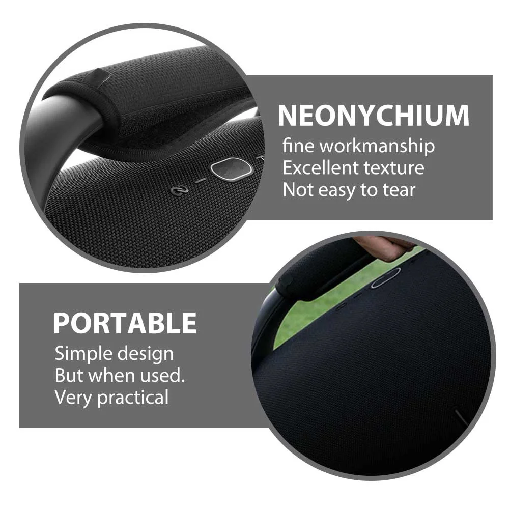 Speaker Handle Cover Compatible for Boombox 1 and 2 Premium Neoprene Durable Replacement Cushion Pad Anti-Slip Speaker Handle
Speaker Handle Cover Compatible for Boombox 1 and 2 Premium Neoprene Durable Replacement Cushion Pad Anti-Slip Speaker Handle