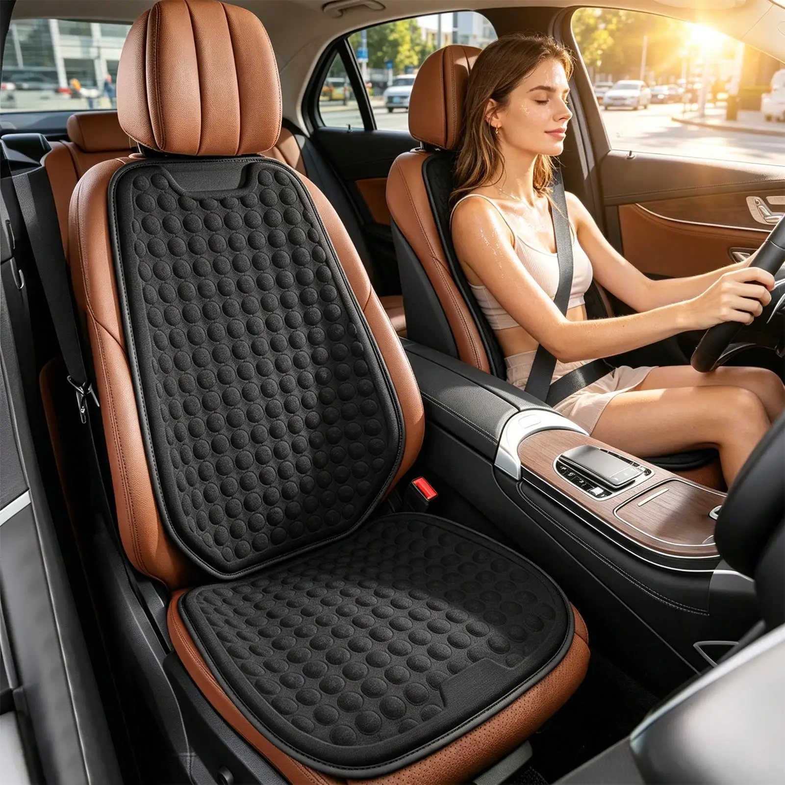 Cooling Seat Cover Breathable Soft Anti-Slip Cooling Seat Cushion For Home Office Working Hot Weather Summer Auto SUV RV Truck
Cooling Seat Cover Breathable Soft Anti-Slip Cooling Seat Cushion For Home Office Working Hot Weather Summer Auto SUV RV Truck