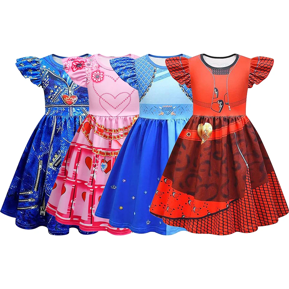 Girls Halloween Comfortable Flutter Sleeve Dress Kids Fashion Personality Cosplay Dresses Girls Performance Party Dresses
Girls Halloween Comfortable Flutter Sleeve Dress Kids Fashion Personality Cosplay Dresses Girls Performance Party Dresses