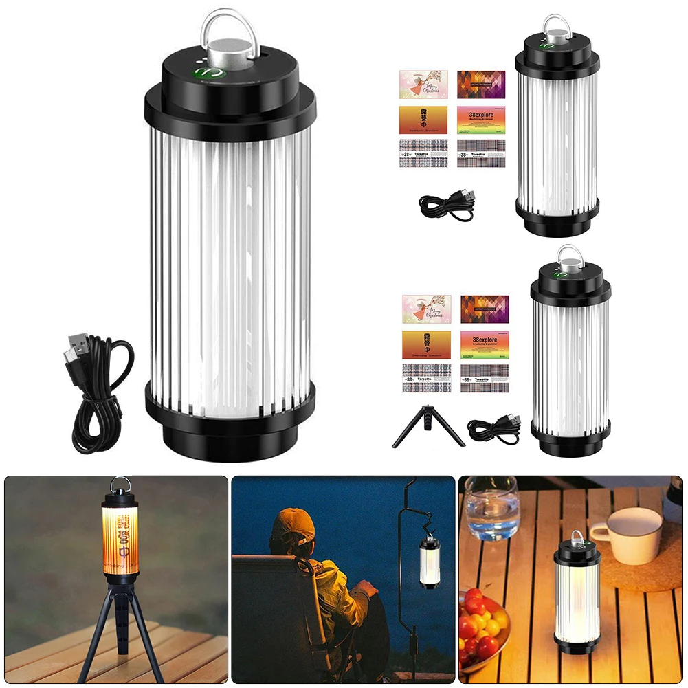 LED Magnetic Camping Lantern 5 Light Modes Lightweight Tent Lamp Type C Charging Multifunction Desktop Light for Fishing Camping
LED Magnetic Camping Lantern 5 Light Modes Lightweight Tent Lamp Type C Charging Multifunction Desktop Light for Fishing Camping