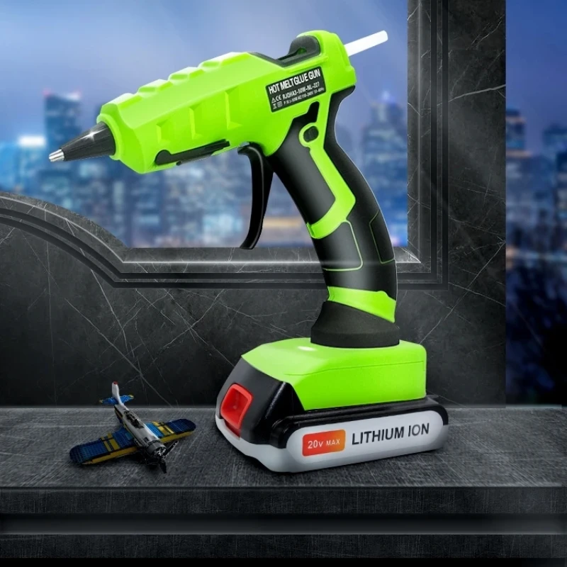 DK116: Cordless Hot Glue Gun, Quick-Heating Lithium Glue Gun for Crafts, Compatible with Makita and Bosch Batteries, Portable
DK116: Cordless Hot Glue Gun, Quick-Heating Lithium Glue Gun for Crafts, Compatible with Makita and Bosch Batteries, Portable