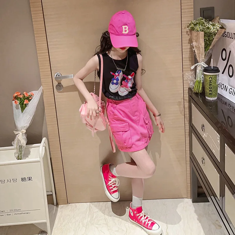 Girls T-shirt Children 2024 New Spring and Summer Fashion Cartoon Top Simple Casual T-shirt European Fashion Style Clothes
Girls T-shirt Children 2024 New Spring and Summer Fashion Cartoon Top Simple Casual T-shirt European Fashion Style Clothes