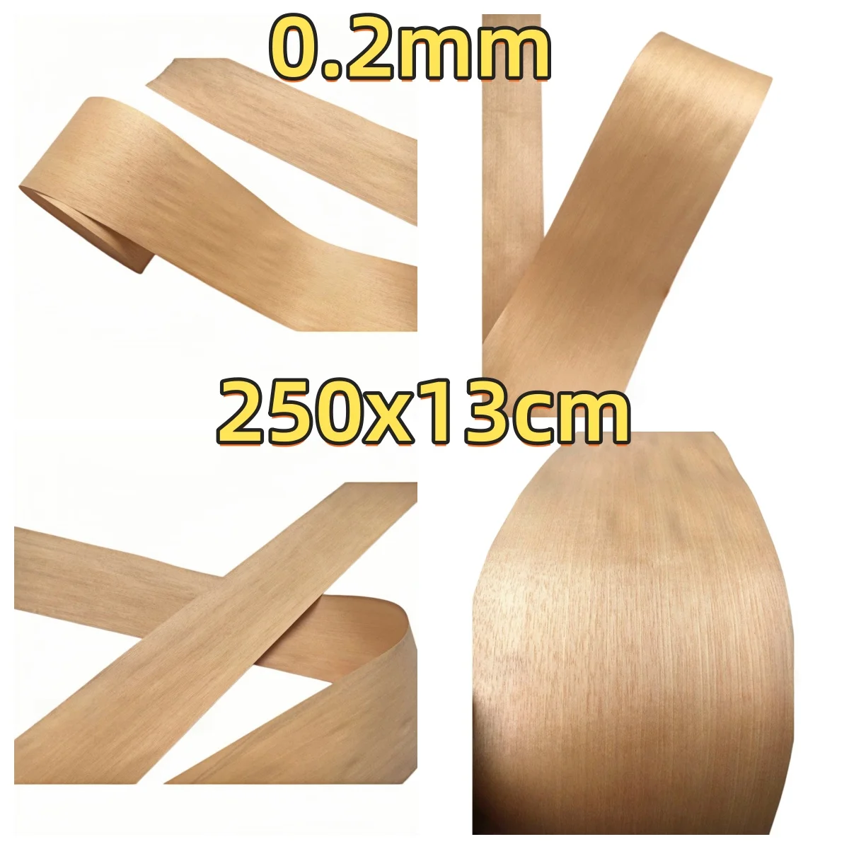 Natural Aniegre Veneer, 0.2mm Thick, Size 250x13cm, Suitable For Album Cover Decoration And Column Wrapping.
Natural Aniegre Veneer, 0.2mm Thick, Size 250x13cm, Suitable For Album Cover Decoration And Column Wrapping.