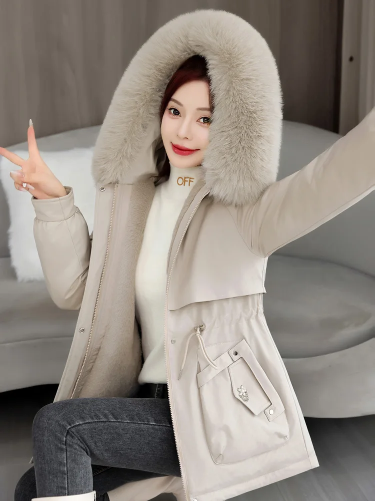 Parkas Hip Hop Womens Fall Cuffs Padded-Cotton Diagonal Ribbed Flocking Skin-Friendly Chic Elegant Sleek Safari Feminine Popular
Parkas Hip Hop Womens Fall Cuffs Padded-Cotton Diagonal Ribbed Flocking Skin-Friendly Chic Elegant Sleek Safari Feminine Popular