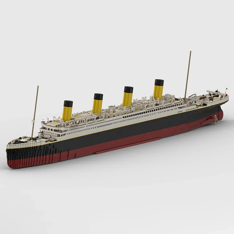 21088 шт., коллекция MOC, уровень RMS, Титаник, круизный корабль, строительные блоки, модель, фестиваль, подарочные игрушки для мальчиков
21088 шт., коллекция MOC, уровень RMS, Титаник, круизный корабль, строительные блоки, модель, фестиваль, подарочные игрушки для мальчиков