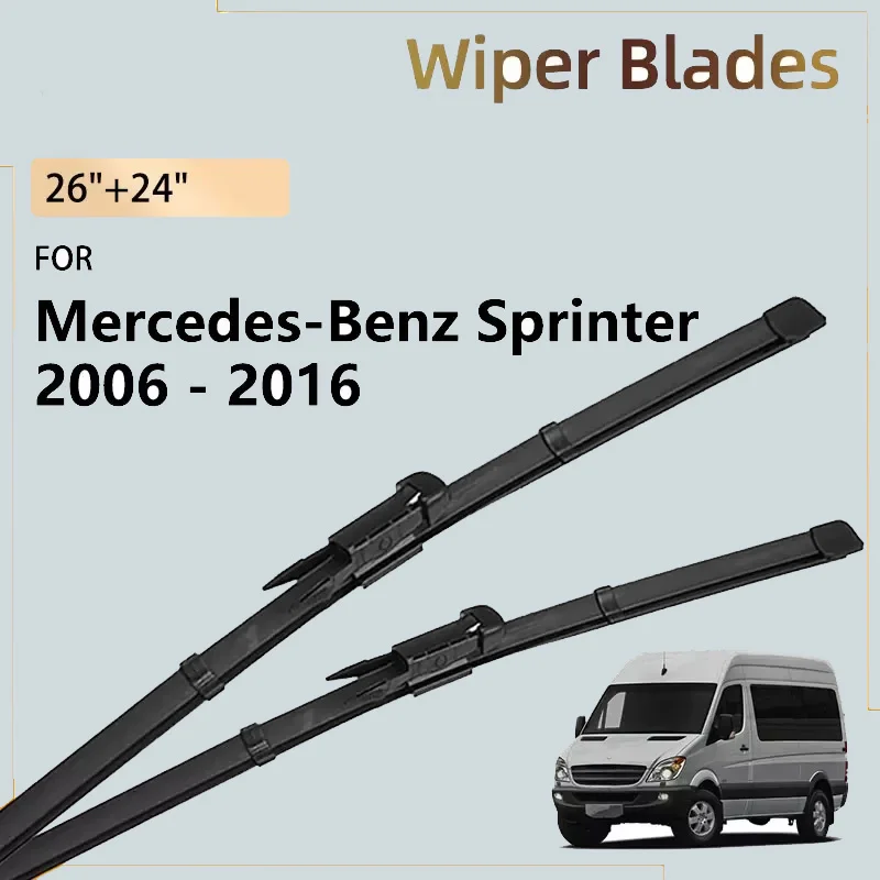 Front Wiper Blade For Dodge Mercedes Benz Sprinter W906 906 2006 - 2016 2011 2009 Accessories Windshield Windscreen Window Brush
Front Wiper Blade For Dodge Mercedes Benz Sprinter W906 906 2006 - 2016 2011 2009 Accessories Windshield Windscreen Window Brush