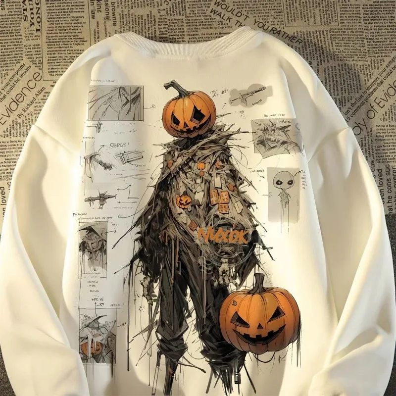 Retro Sweatshirt Men's Autumn and Winter Loose Pullover Round Neck Print Fashionable Versatile Casual Long-sleeved Top
Retro Sweatshirt Men's Autumn and Winter Loose Pullover Round Neck Print Fashionable Versatile Casual Long-sleeved Top