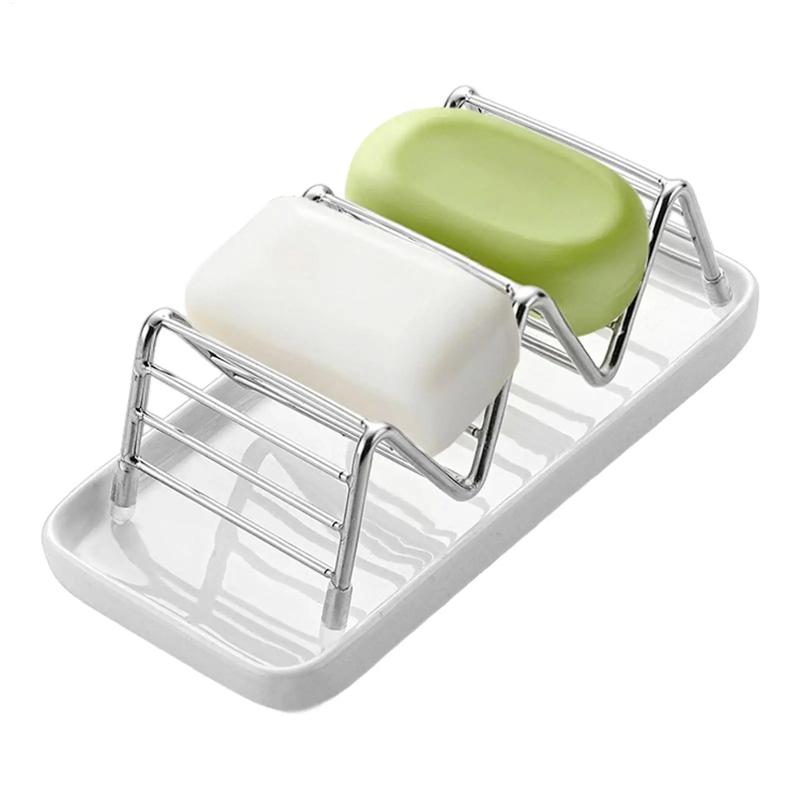 Draining Soap Dish Stainless Steel Self Draining Tray Shampoo Bar Holder Kitchen Sink Sponge Rack Bathroom Shower Organizer
Draining Soap Dish Stainless Steel Self Draining Tray Shampoo Bar Holder Kitchen Sink Sponge Rack Bathroom Shower Organizer