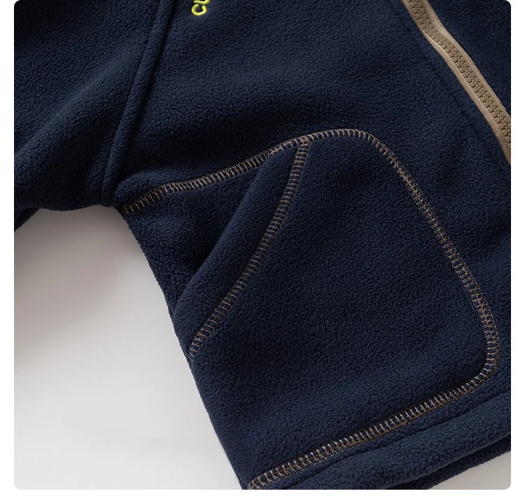 Kids Polar Fleece Stand Collar Jacket 16 S4e84e750a506488ab2ed26255a7cdb5ac