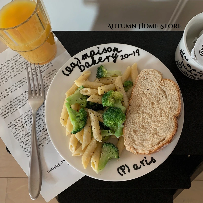 Original French Handmade Ceramic Plates Dessert Plates Breakfast Plates Household Tableware Korean Style
Original French Handmade Ceramic Plates Dessert Plates Breakfast Plates Household Tableware Korean Style