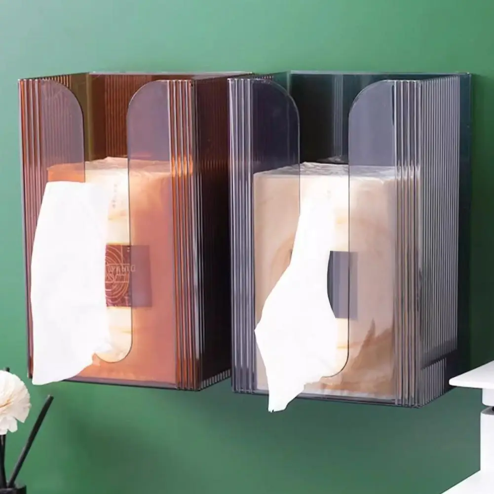 U-shaped Paper Dispenser Tissue Container Transparent Wall Mounted Tissue Box Holder with Capacity for Bathroom Easy
U-shaped Paper Dispenser Tissue Container Transparent Wall Mounted Tissue Box Holder with Capacity for Bathroom Easy