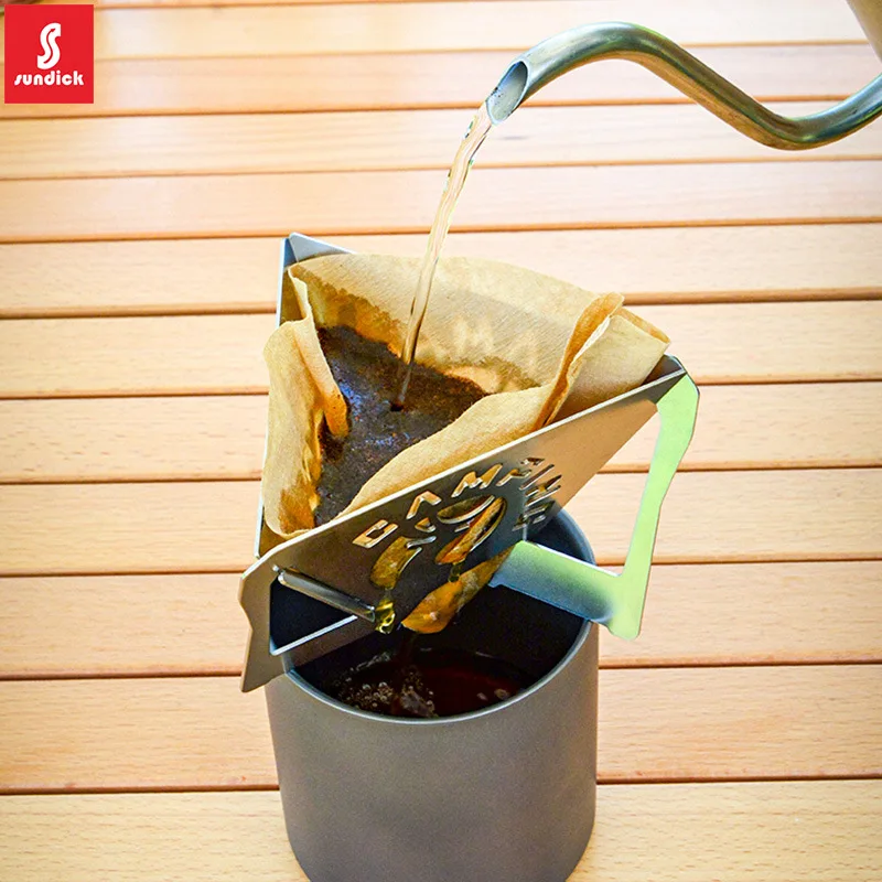 SDK Outdoor Camping Household Foldable Stainless Steel Coffee Drip Filter Rack for Hand Brewing - Coffee Filter Holder
SDK Outdoor Camping Household Foldable Stainless Steel Coffee Drip Filter Rack for Hand Brewing - Coffee Filter Holder