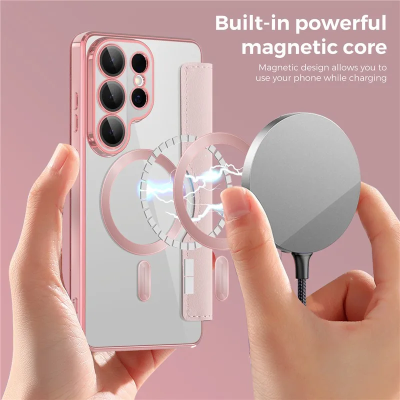 Magnetic Card Wallet Flip Case For Samsung Galaxy S26 Ultra S25U S24 S23 S22 W Lens Protector Luxury Leather Clear Plating Cover
Magnetic Card Wallet Flip Case For Samsung Galaxy S26 Ultra S25U S24 S23 S22 W Lens Protector Luxury Leather Clear Plating Cover