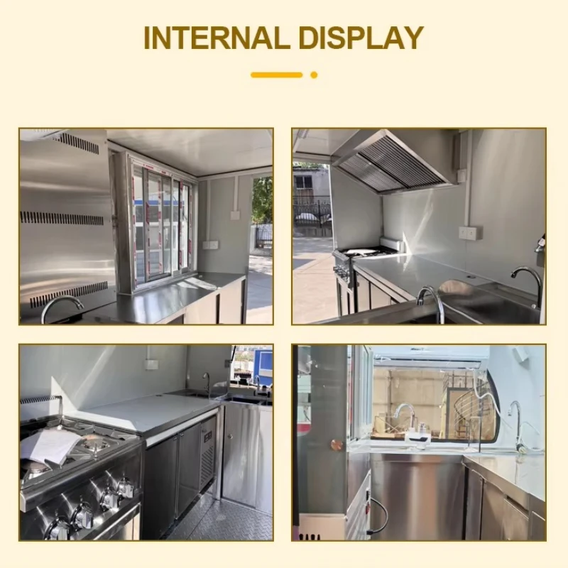 Hot Dog Cart Catering Concession Trailer Snack Multifunctional Dining Mobile Sales Cart Fast Food Trailer Grill Truck Customized
Hot Dog Cart Catering Concession Trailer Snack Multifunctional Dining Mobile Sales Cart Fast Food Trailer Grill Truck Customized