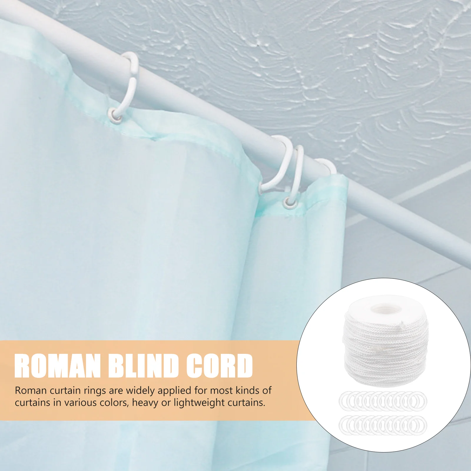Hardware Curtain Accessories White Sheer Curtains Lawnmower Pull Cord Pom Roman Blind Parts
Hardware Curtain Accessories White Sheer Curtains Lawnmower Pull Cord Pom Roman Blind Parts