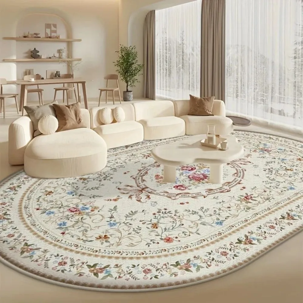 Floral Rug European Vintage Washable Rug, Non-Slip Modern Floor Mat Ideal for Living Room and Bedroom Home Decor
Floral Rug European Vintage Washable Rug, Non-Slip Modern Floor Mat Ideal for Living Room and Bedroom Home Decor
