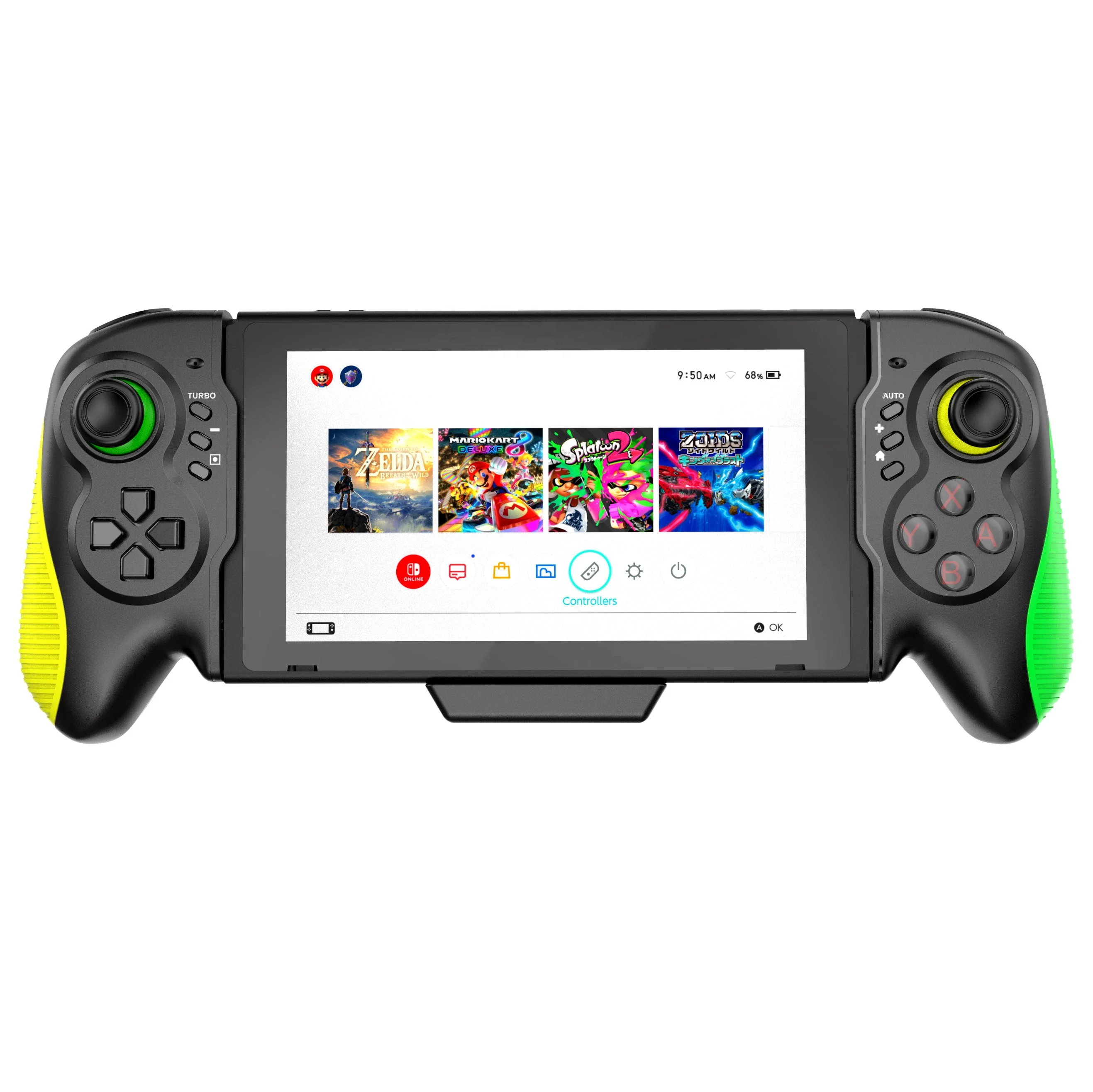 Good Quality Grip Joystick Switch Game Console Dual Motor Vibration Joypad for Switch Console STK 7037 Controller
Good Quality Grip Joystick Switch Game Console Dual Motor Vibration Joypad for Switch Console STK 7037 Controller