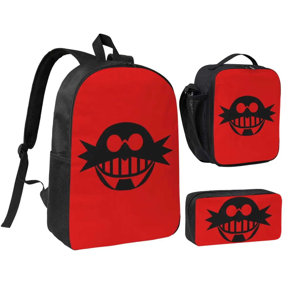 Eggman Logo Backpack Boys Girls BookBag School Bag Shoulder Bags 3ps Insulated Lunch Bag Pencil Case
Eggman Logo Backpack Boys Girls BookBag School Bag Shoulder Bags 3ps Insulated Lunch Bag Pencil Case