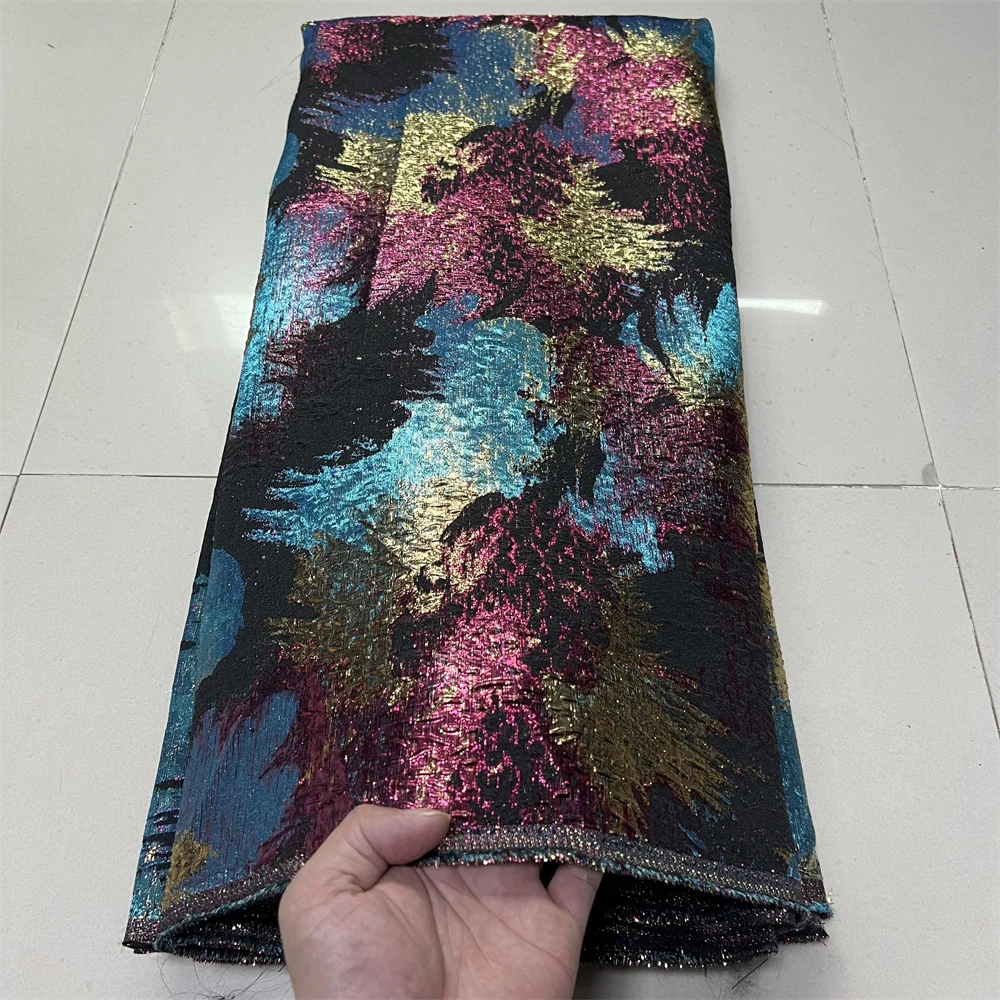 African Nigerian High-Quality Tulle Lace Fabric Jacquard Organza Embroidery Guipure for Party Prom Latest Design 5Yard YXZ208
African Nigerian High-Quality Tulle Lace Fabric Jacquard Organza Embroidery Guipure for Party Prom Latest Design 5Yard YXZ208