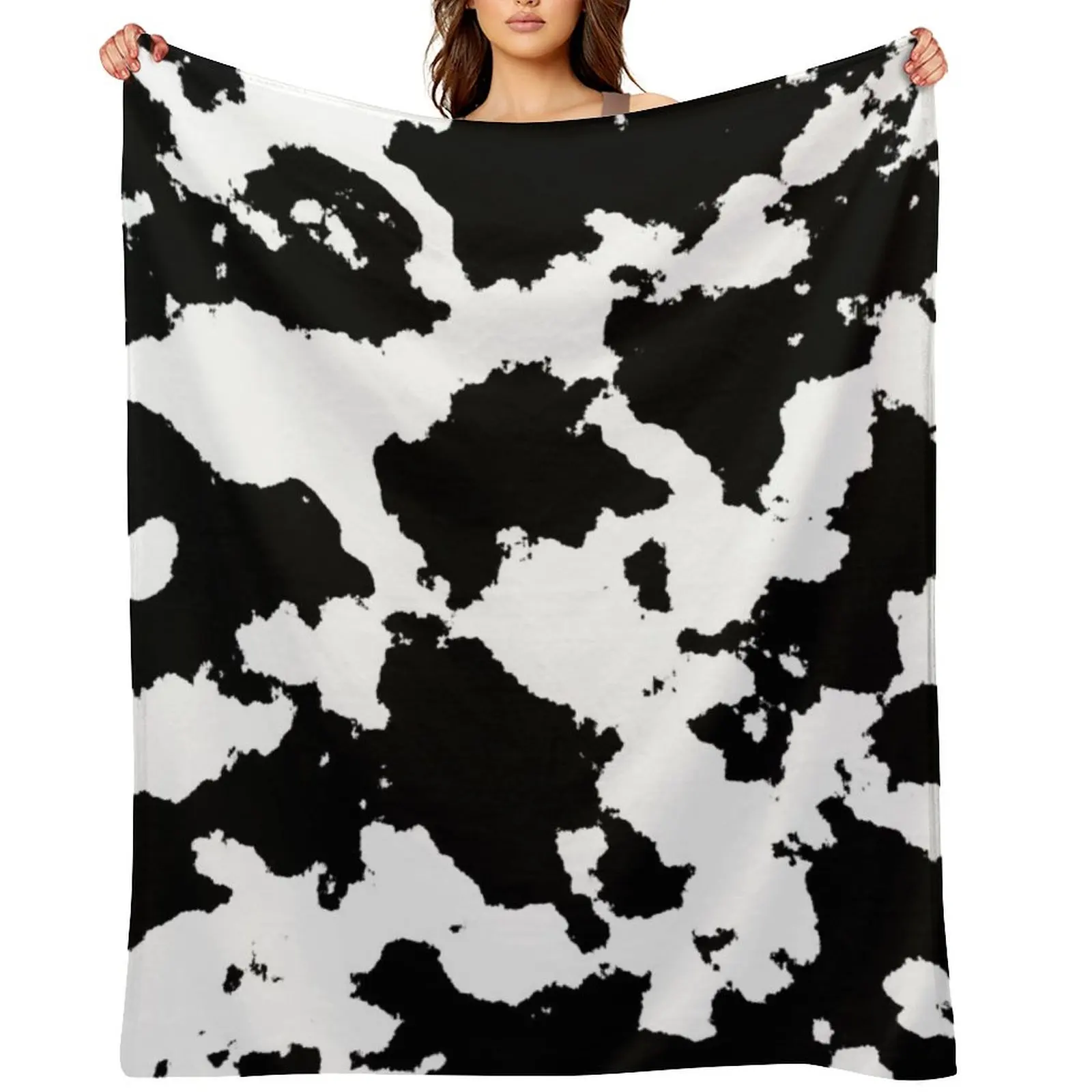 Cow Print Abstract Black and White Camouflage Throw Blanket anime Luxury Luxury Thicken Decorative Beds Blankets
Cow Print Abstract Black and White Camouflage Throw Blanket anime Luxury Luxury Thicken Decorative Beds Blankets