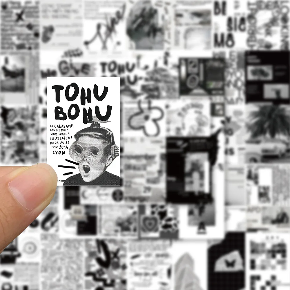 60PCS Cool Black White Art Graffiti Stickers Ins Style Poster Decals DIY Phone Skateboard Fridge Notebook Car Decoration Gifts
60PCS Cool Black White Art Graffiti Stickers Ins Style Poster Decals DIY Phone Skateboard Fridge Notebook Car Decoration Gifts