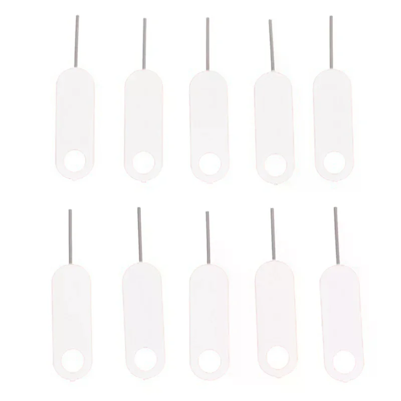 10pcs Universal Phone Card Tray Removal Eject Pin Key Tool Card Eject Tool Stainless Steel Needle for Mobile Phone
10pcs Universal Phone Card Tray Removal Eject Pin Key Tool Card Eject Tool Stainless Steel Needle for Mobile Phone