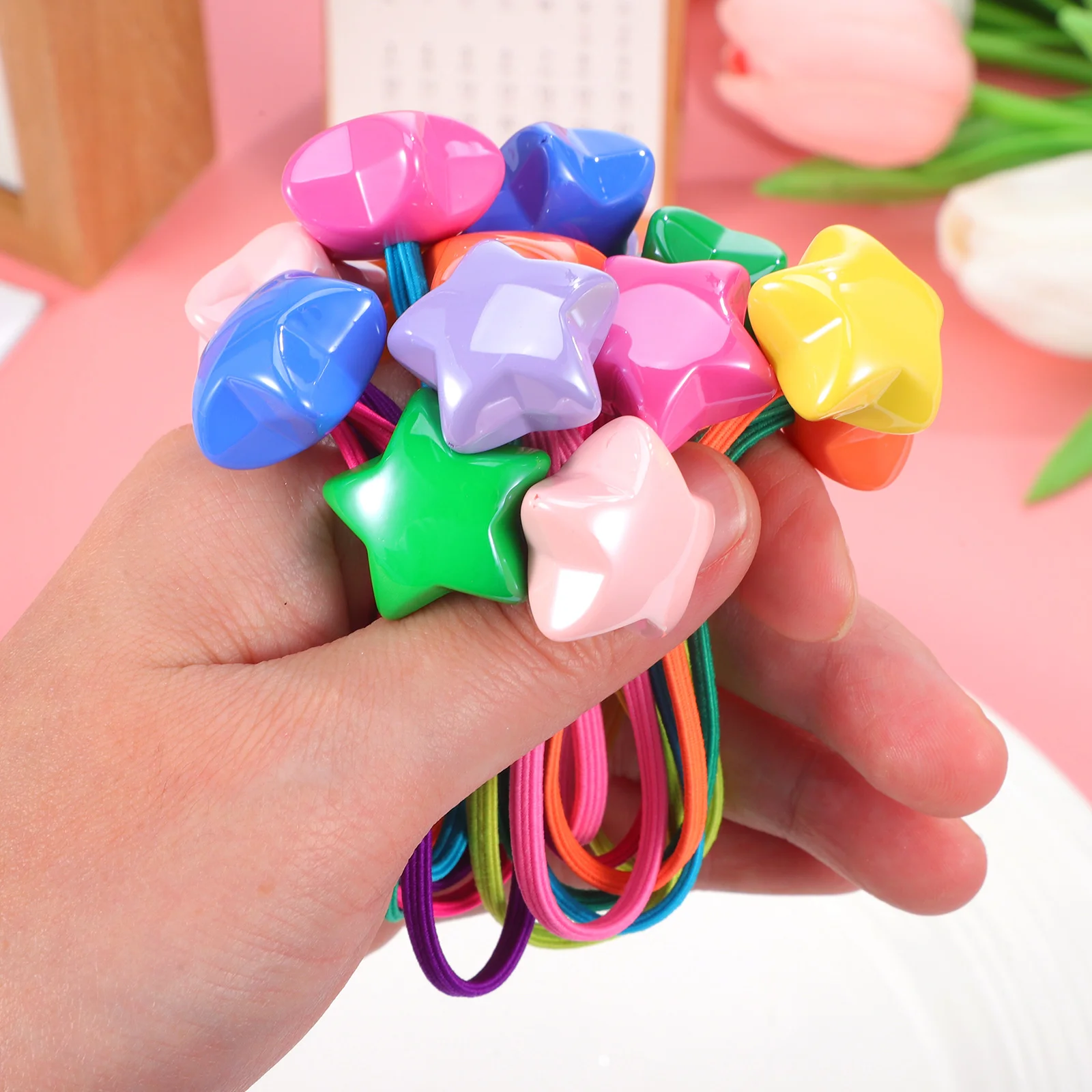 14 Pcs Hair Rope Colorful Elastic Bands Accessories Girls Rubber Barrettes Colored Charms Non Slip Hairstyling Tools
14 Pcs Hair Rope Colorful Elastic Bands Accessories Girls Rubber Barrettes Colored Charms Non Slip Hairstyling Tools