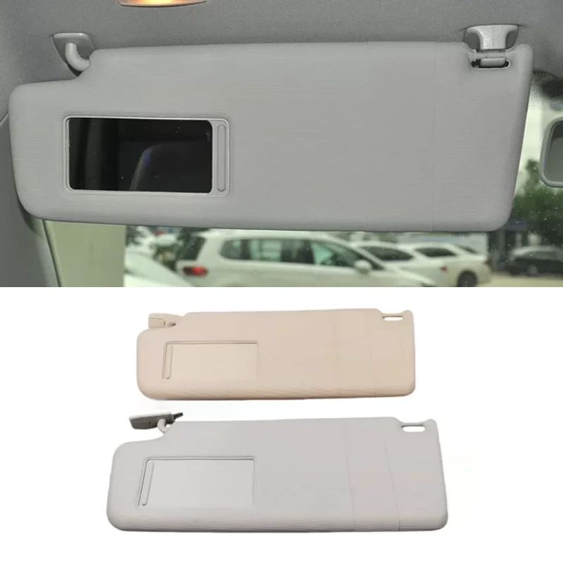 For VW Tiguan 2009 2010 2011 2012 2013 2014 2015 Interior Sunvisor With Mirror with lamp Front sunshade assembly Car accessories
For VW Tiguan 2009 2010 2011 2012 2013 2014 2015 Interior Sunvisor With Mirror with lamp Front sunshade assembly Car accessories