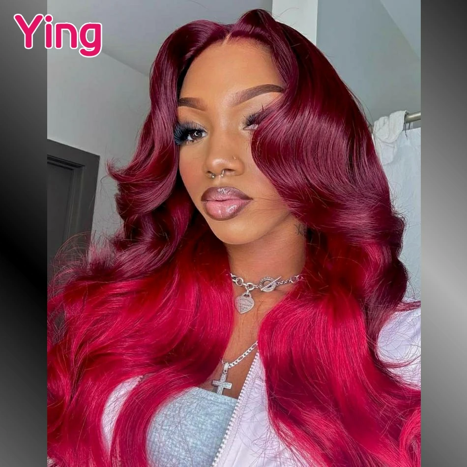 200 Density Body Wave 99J Burgundy 13x4 Lace Frontal Wig Human Hair Omber 99j Red Colored 13x636 Inch Lace Front Wigs For Women
200 Density Body Wave 99J Burgundy 13x4 Lace Frontal Wig Human Hair Omber 99j Red Colored 13x636 Inch Lace Front Wigs For Women