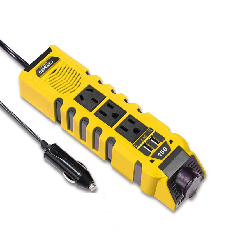 Wave Power Inverter DC 12V to AC 220V 240V 2.4 A Dual Doubles USB Ports Car Adapter Small Power Inverter Converter
Wave Power Inverter DC 12V to AC 220V 240V 2.4 A Dual Doubles USB Ports Car Adapter Small Power Inverter Converter