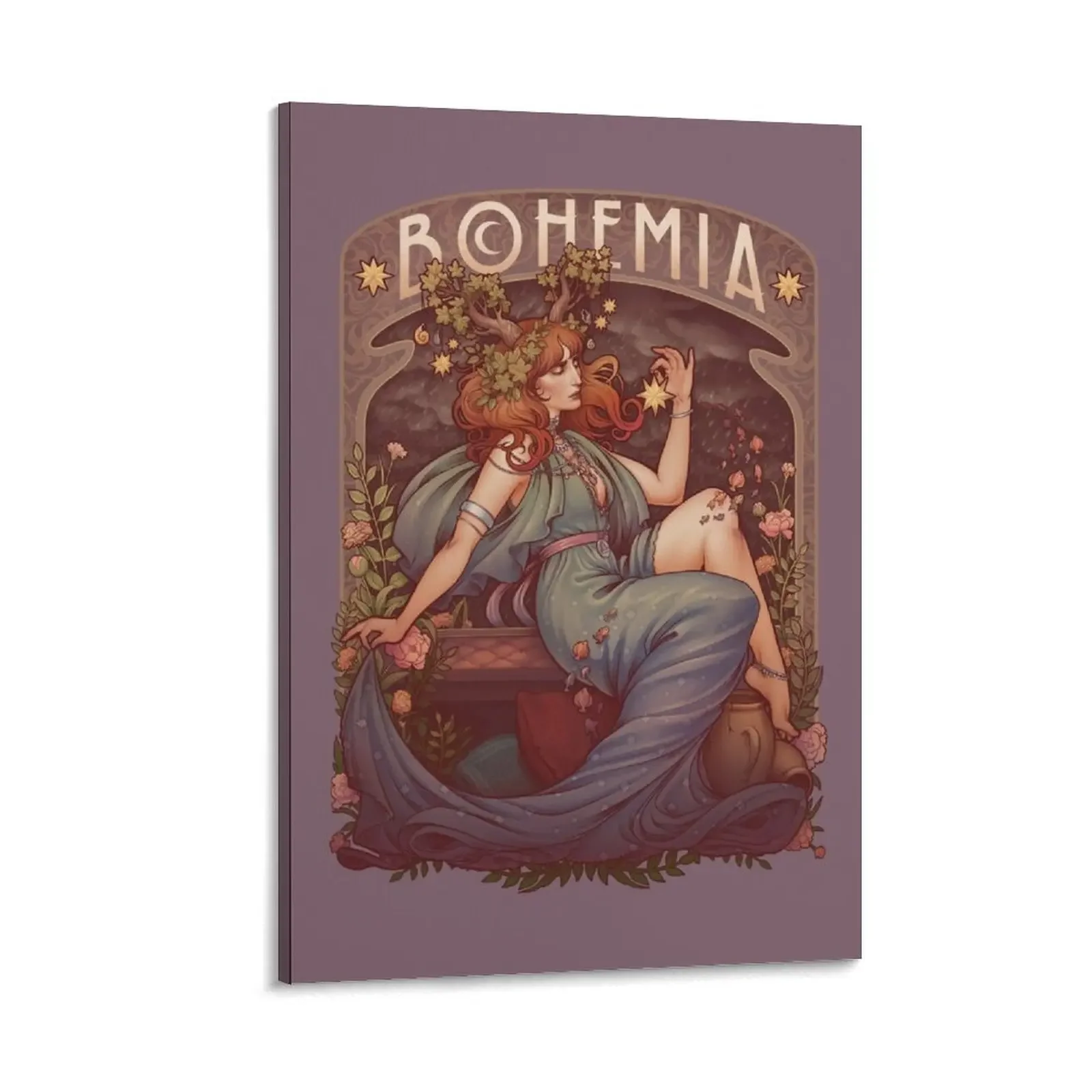 Art Nouveau BOHEMIA Canvas Painting Decorative prints wall painting Decorative paintings room decoration accessories
Art Nouveau BOHEMIA Canvas Painting Decorative prints wall painting Decorative paintings room decoration accessories