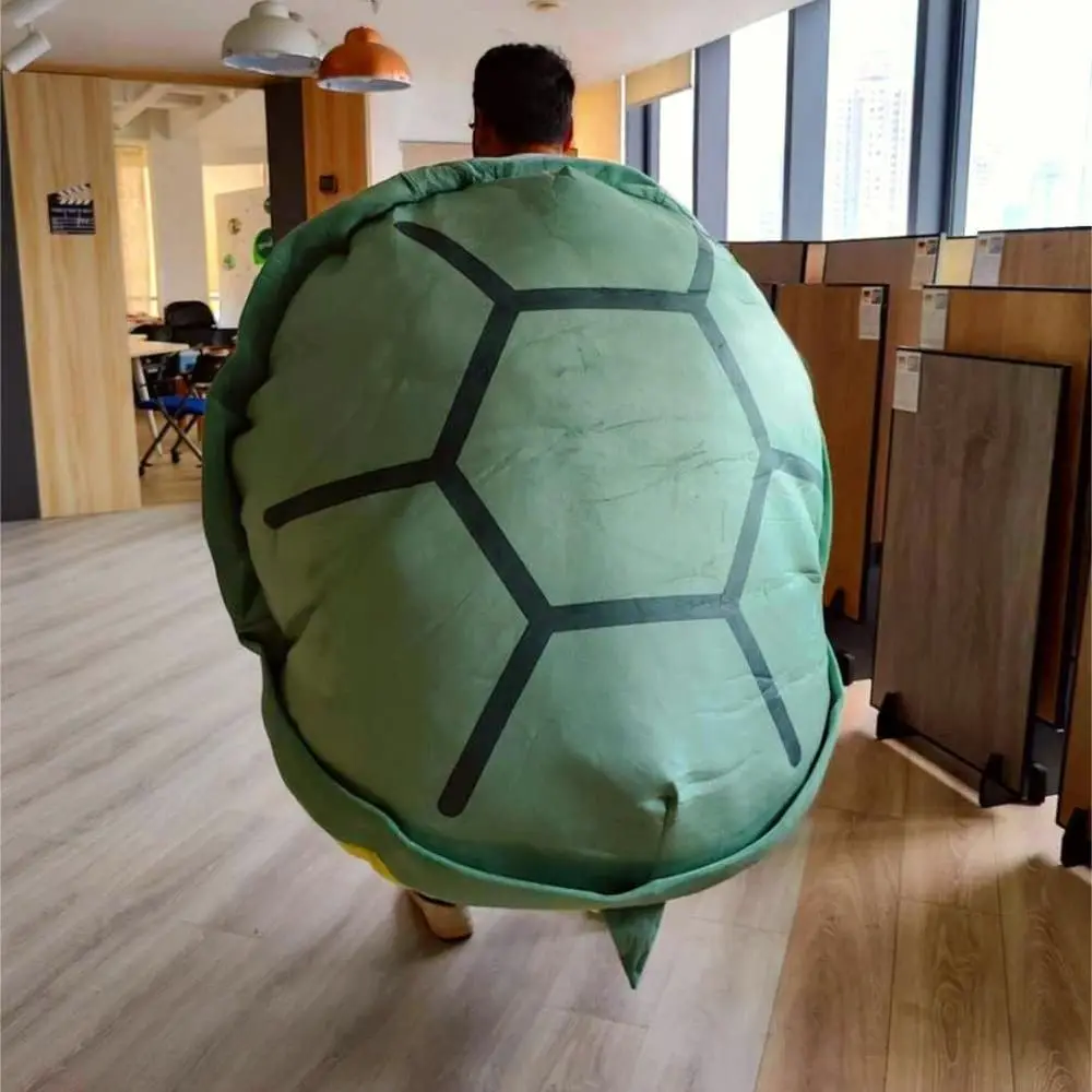 Giant 59 Inch Turtle Shell Pillow, Oversized Weighted Animal Costume Plush Toy for Kids and Adults
Giant 59 Inch Turtle Shell Pillow, Oversized Weighted Animal Costume Plush Toy for Kids and Adults