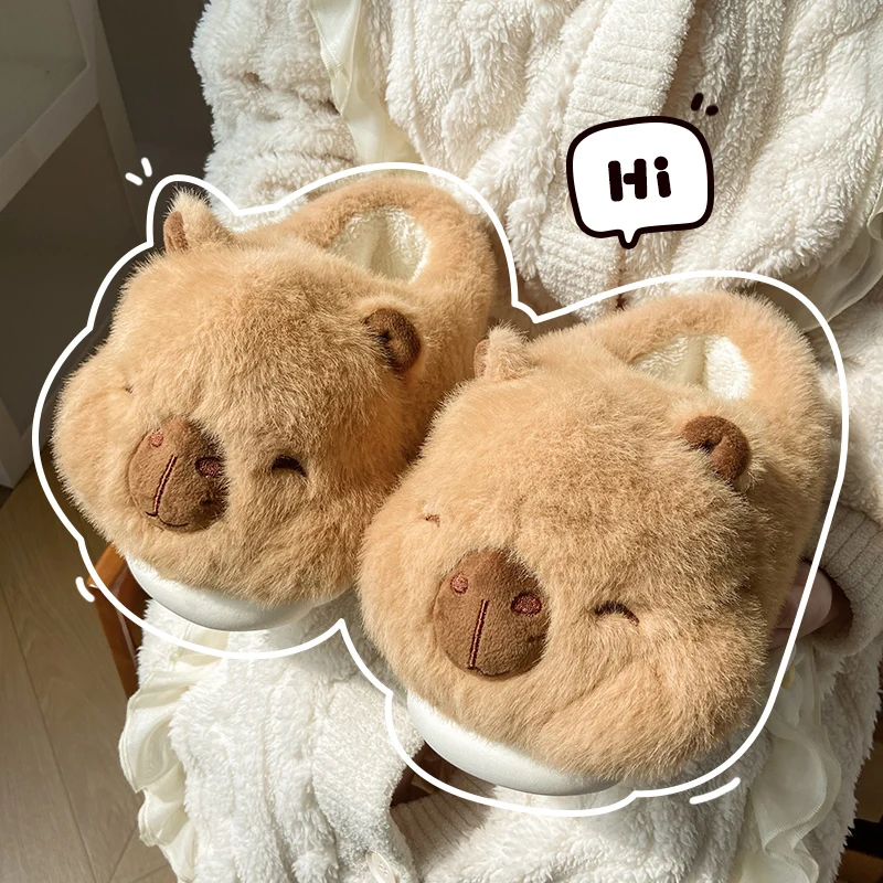 Thick Soled Cotton Shoes For Women Home Slippers Winter Outdoors Koala For Indoor Household Cotton Slippers
Thick Soled Cotton Shoes For Women Home Slippers Winter Outdoors Koala For Indoor Household Cotton Slippers
