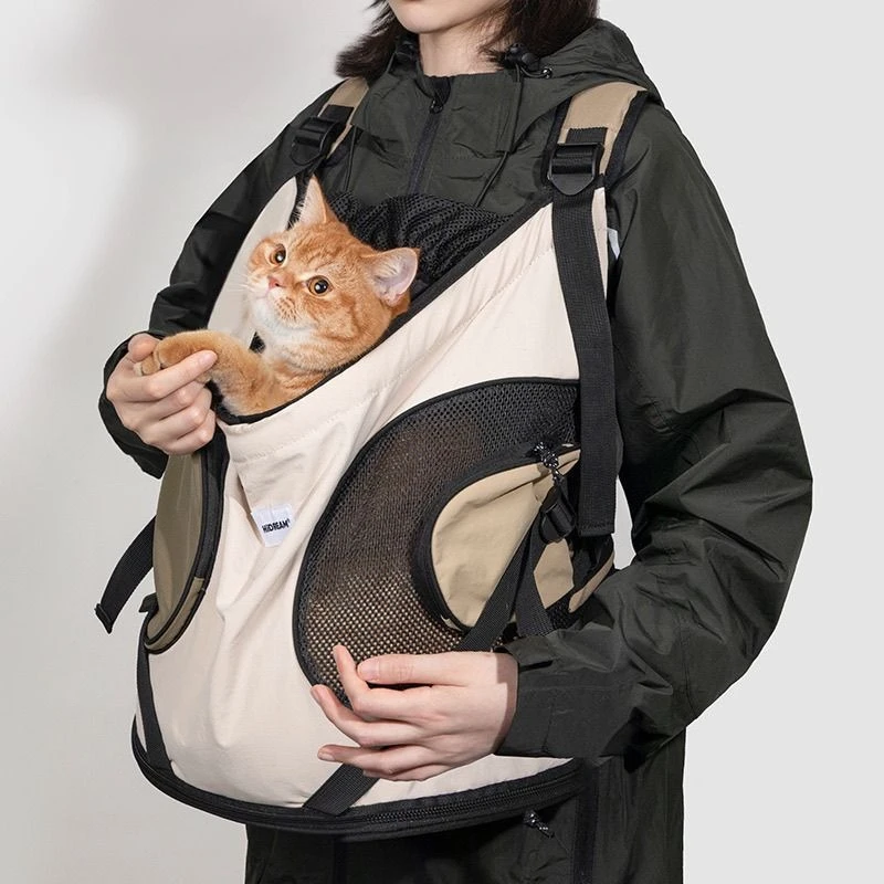 Adjustable Front-Facing Cat Carrier Backpack, Breathable Mesh Pet Chest Bag, Portable Lightweight Pet Vest for Hiking Travel
Adjustable Front-Facing Cat Carrier Backpack, Breathable Mesh Pet Chest Bag, Portable Lightweight Pet Vest for Hiking Travel