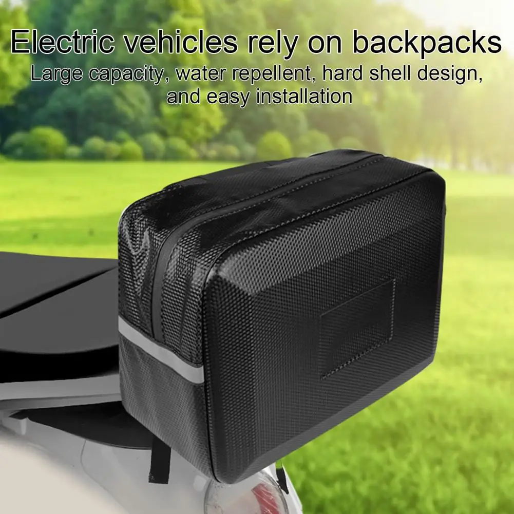 Motorcycle Backrest Bag 9L Large Capacity Waterproof Reflective Strip Outdoor Cycling Bicycle E-bike Rear Storage Organizer Bag
Motorcycle Backrest Bag 9L Large Capacity Waterproof Reflective Strip Outdoor Cycling Bicycle E-bike Rear Storage Organizer Bag