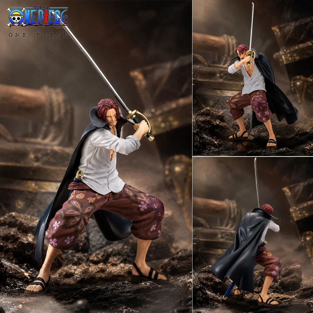 1pc 22cm/8.66in Official One Piece Red Hair Shanks Figure Anime PVC Statue Desktop Car Ornament Collectible Display Model Gift
1pc 22cm/8.66in Official One Piece Red Hair Shanks Figure Anime PVC Statue Desktop Car Ornament Collectible Display Model Gift
