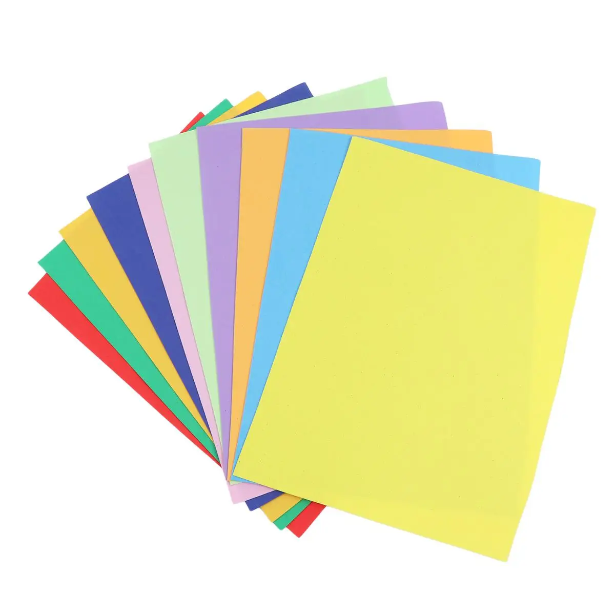 10 Pcs Colored Sponge Sheets Craft Materials Bright Color Kindergarten Supplies Children DIY Projects School Paper
10 Pcs Colored Sponge Sheets Craft Materials Bright Color Kindergarten Supplies Children DIY Projects School Paper