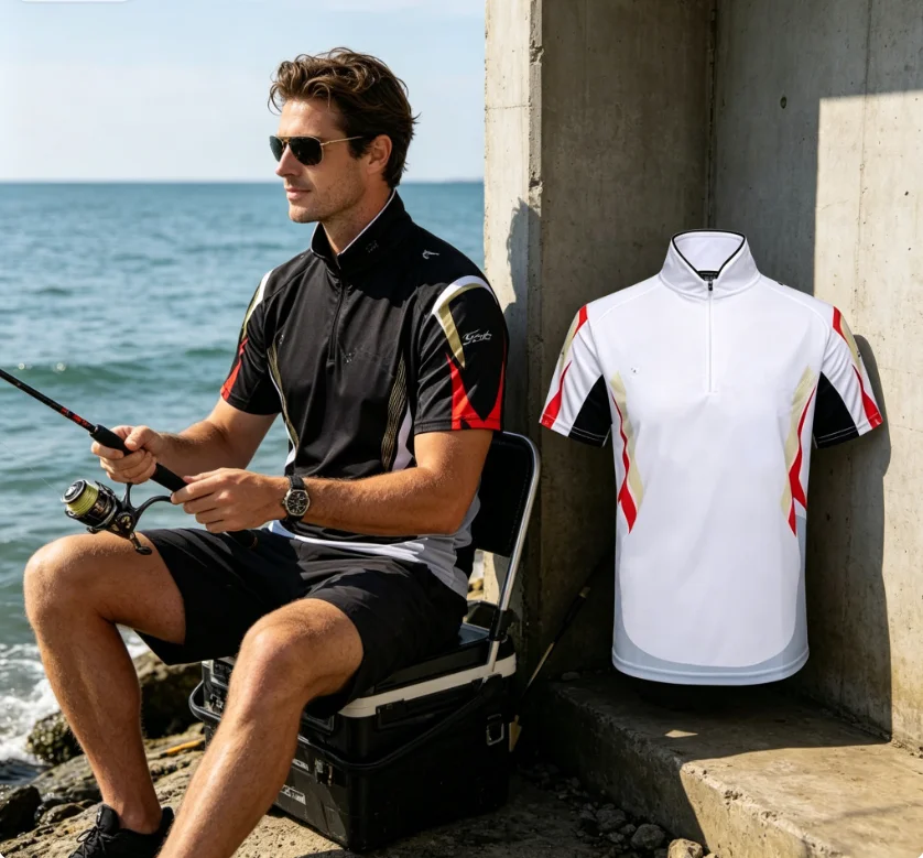 A Clothing Special Summer Fishing Shirt Outdoor Sportswear Quick-drying Short Sleeve Breathable Anti-uv Protection Fish
A Clothing Special Summer Fishing Shirt Outdoor Sportswear Quick-drying Short Sleeve Breathable Anti-uv Protection Fish