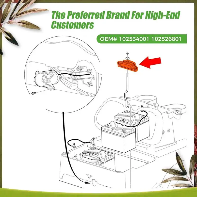 Reliable-Battery Hold Down Plate With Rods Kit For Club Car Precedent 2004-2009 48V Electric Golf Cart, 102534001 102526801
Reliable-Battery Hold Down Plate With Rods Kit For Club Car Precedent 2004-2009 48V Electric Golf Cart, 102534001 102526801