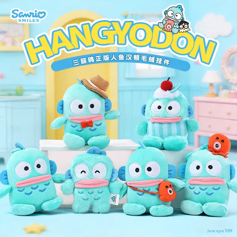 Sanrio Plushie Hangyodon Stuffed Plush Keychain Pendant Cartoon Doll Toys Soft PP Cotton Kawaii Bag Keyring Gifts For Girls Kids
Sanrio Plushie Hangyodon Stuffed Plush Keychain Pendant Cartoon Doll Toys Soft PP Cotton Kawaii Bag Keyring Gifts For Girls Kids