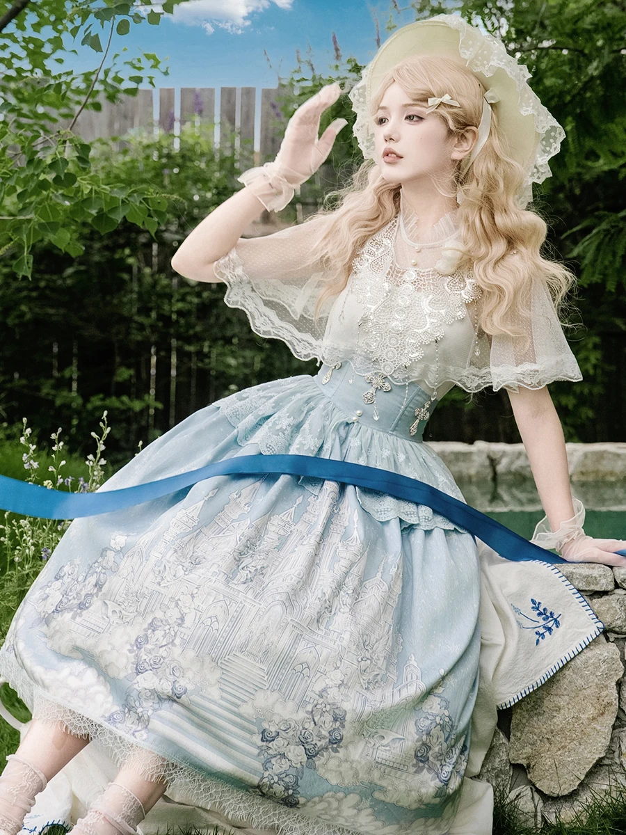 Lolita Shawl Skirt Palace Style Sweet Elegance Tea Party Summer
Lolita Shawl Skirt Palace Style Sweet Elegance Tea Party Summer