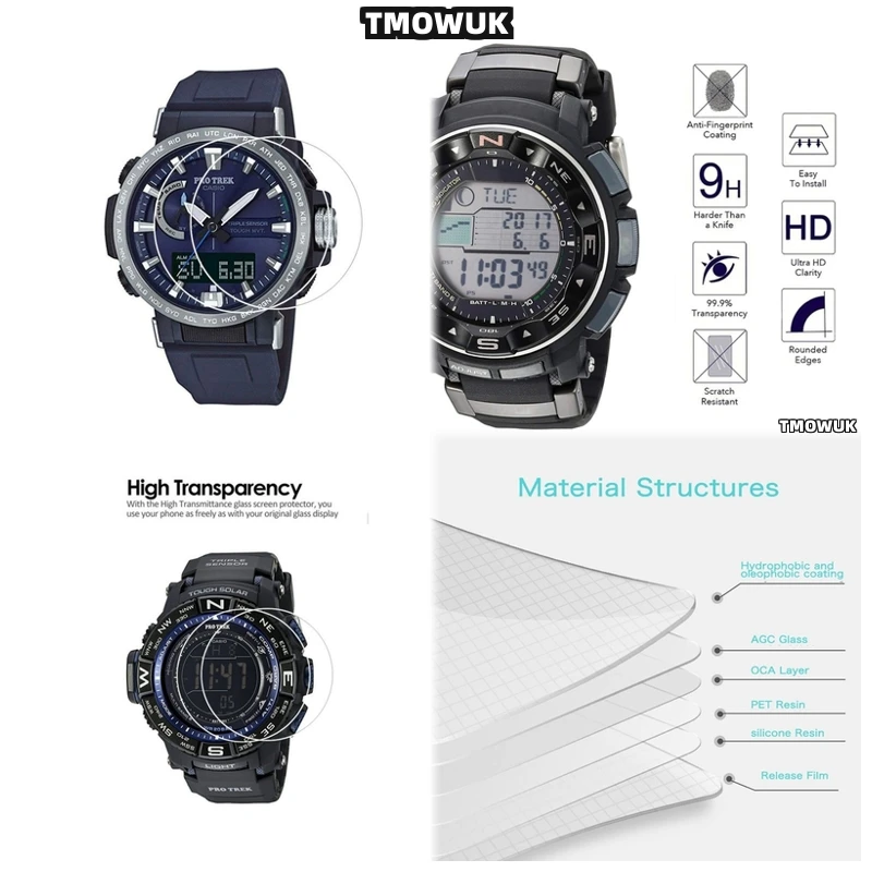 For Casio GA100 6100 TR770 Pro-Trek EFR 303 GA-2200 GA-2100 GST-W300 9H Tempered Glass HD Clear Anti-Dust Screen Protector Film
For Casio GA100 6100 TR770 Pro-Trek EFR 303 GA-2200 GA-2100 GST-W300 9H Tempered Glass HD Clear Anti-Dust Screen Protector Film