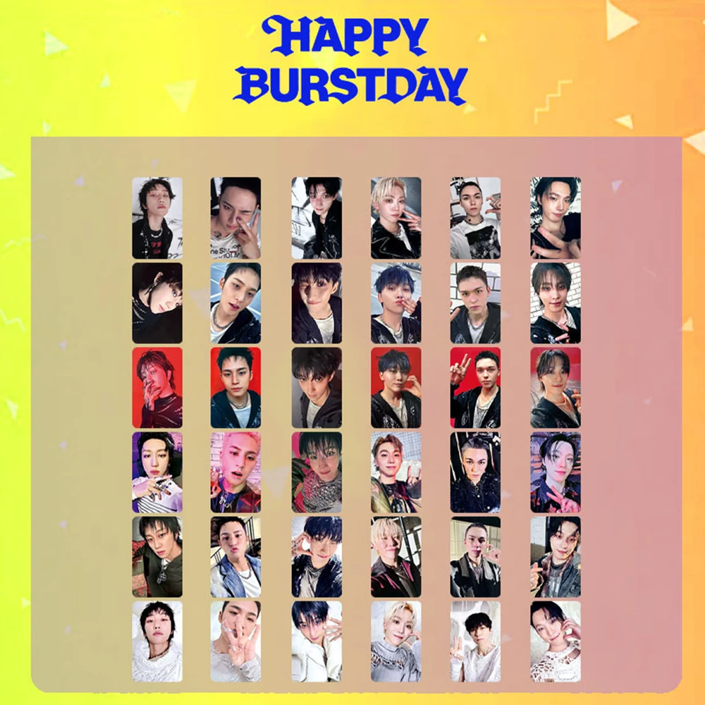 6Pcs/Set KPOP Hoshi DK Wonwoo HAPPY BURSTDAY Album Personal Cards S.Coups The8 Joshua Mingyu Photocards Fans Collection Gifts
6Pcs/Set KPOP Hoshi DK Wonwoo HAPPY BURSTDAY Album Personal Cards S.Coups The8 Joshua Mingyu Photocards Fans Collection Gifts