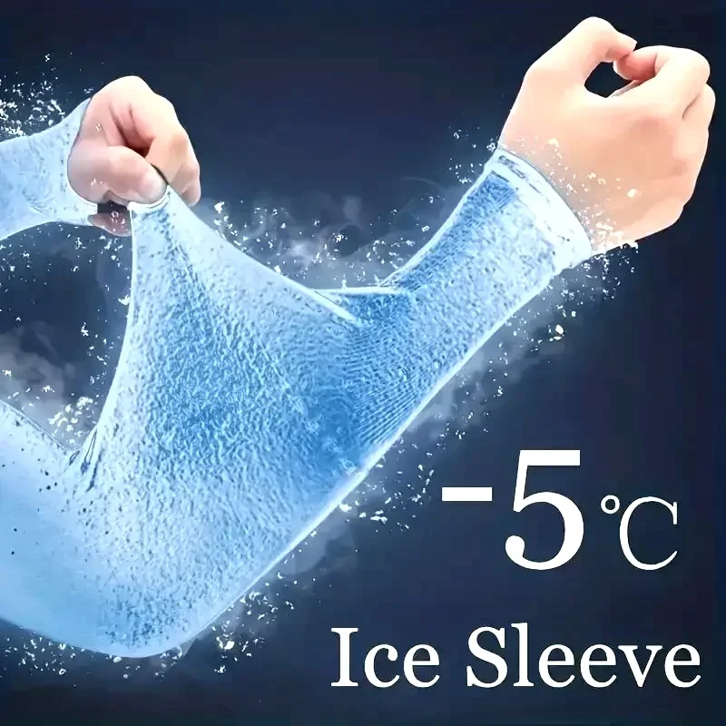 1 Pair Cooling Arm Covers for Men and Women Summer Sun Protection Sunshade Ice Silk Sleeves for Cycling Outdoor Sports Golf
1 Pair Cooling Arm Covers for Men and Women Summer Sun Protection Sunshade Ice Silk Sleeves for Cycling Outdoor Sports Golf