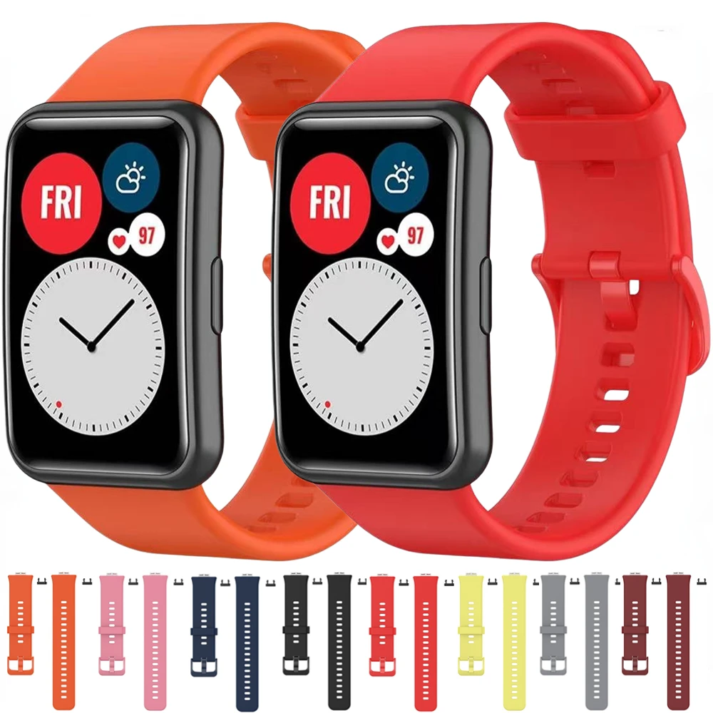 Soft Silicone Strap for Huawei Watch Fit Original Bracelet Accessories Correa for Huawei Watch Fit Wristband
Soft Silicone Strap for Huawei Watch Fit Original Bracelet Accessories Correa for Huawei Watch Fit Wristband
