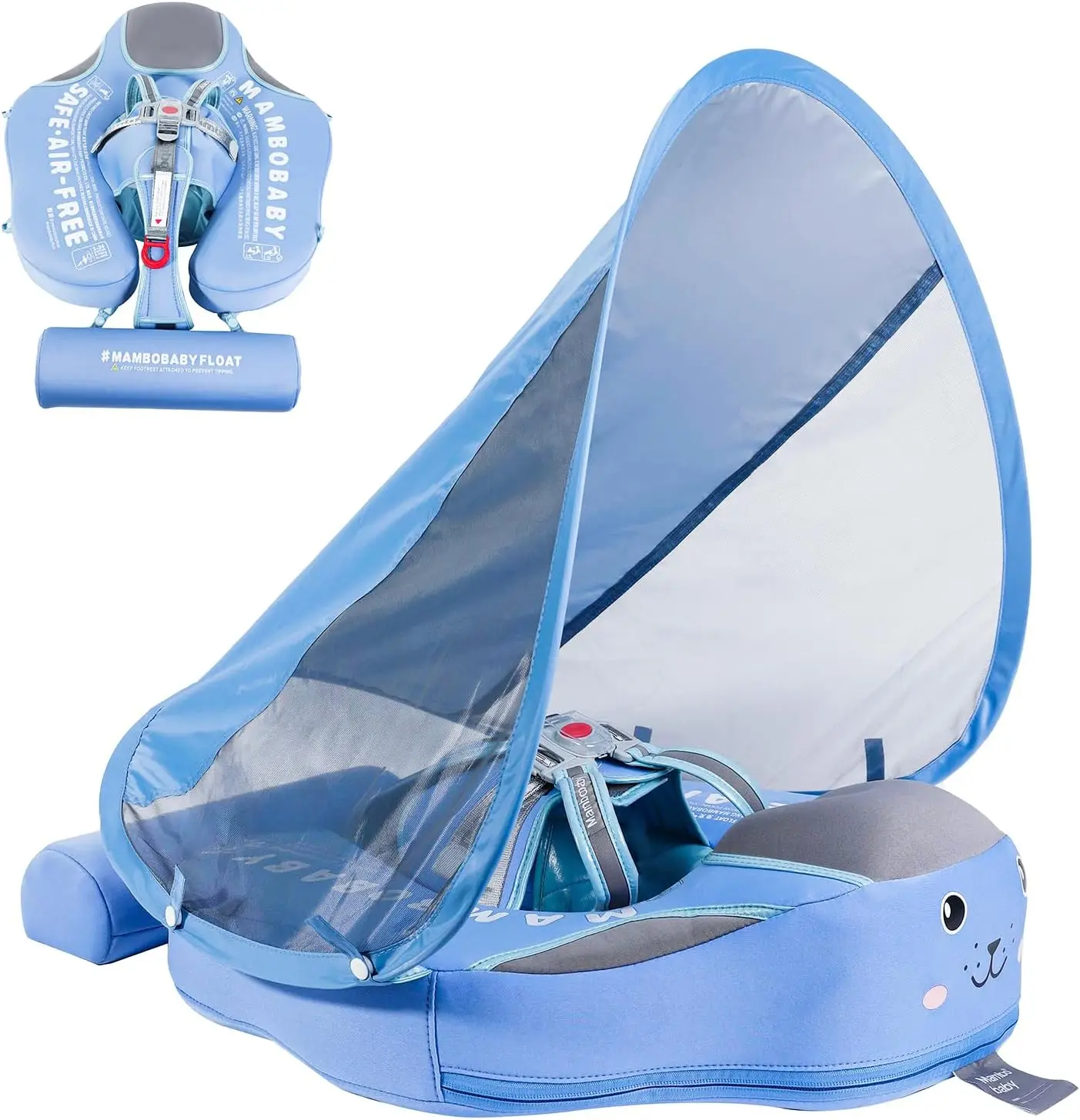 Детский надувной круг для бассейна со съемным навесом от солнца, улучшенная модель для безопасного плавания, для детей от 3 до 24 месяцев
Детский надувной круг для бассейна со съемным навесом от солнца, улучшенная модель для безопасного плавания, для детей от 3 до 24 месяцев