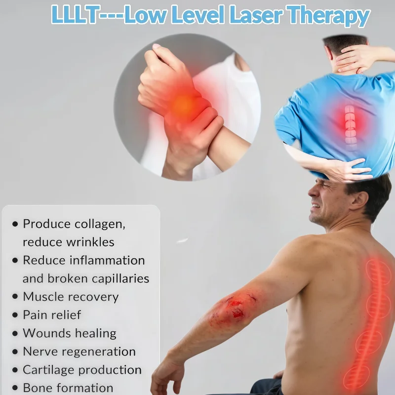 Clinical Grade 660nmx16 808nmx4 Cold Laser Chiropractic Machine for Knee Spine Trigger Finger Therapy Home Care
Clinical Grade 660nmx16 808nmx4 Cold Laser Chiropractic Machine for Knee Spine Trigger Finger Therapy Home Care