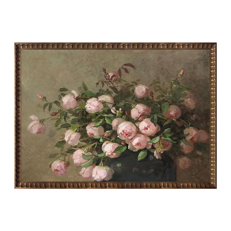 Living room hand-painted oil painting antique flower entrance decorative painting
Living room hand-painted oil painting antique flower entrance decorative painting