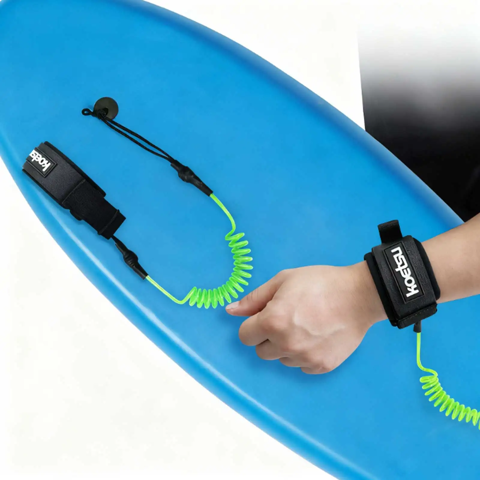 Coiled Bodyboarding Leash TPU Material Strong Cord Surfboard Ankle Leash Elastic Stretchable Suitable for Training Exercise
Coiled Bodyboarding Leash TPU Material Strong Cord Surfboard Ankle Leash Elastic Stretchable Suitable for Training Exercise