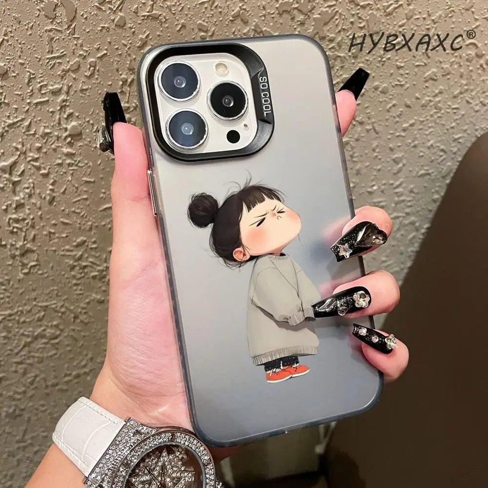 A Thoughtful Girl's Minimalist Print Phone Case For iPhone 17 16 15 Pro Max 14 13 12 11 XS X XR 7 8 Plus 16E Soft Silicone Cover
A Thoughtful Girl's Minimalist Print Phone Case For iPhone 17 16 15 Pro Max 14 13 12 11 XS X XR 7 8 Plus 16E Soft Silicone Cover